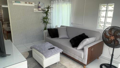 Anitápolis central -apartamento com jardim - Foto 1