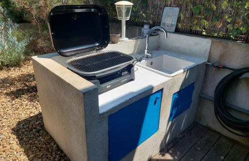 Bormes les Mimosas, Hameau de Cabasson, à 400m de la mer et du fort de Bregançon, Villa classée 3 étoiles, de 2 à 8 personnes - Foto 11