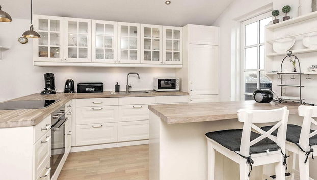 Beachfront Beauty in Hasmark - By Traum Ferienwohnungen - Foto 4, Cocina privada