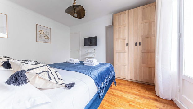 Cosy Apartment - 1br/4p - Montmartre - Foto 4, Habitación