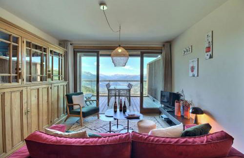 ARC 1600, LE RIDGE, Appartement 08 personnes Vue Montagne - ski aux pieds - Sauna, Hammam, Piscine - Foto 1