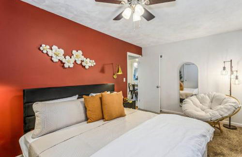 CollegeHill ~ King, Firepit, Theater ~ NearWesley - Foto 28