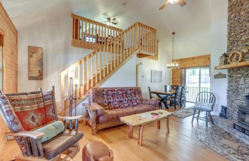 Blairsville Cabin in the Pines 1 Mi to Lake - Foto 7