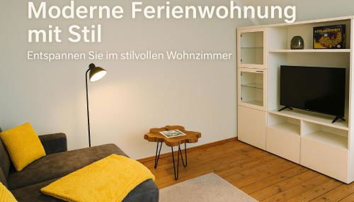 Traumhafte Wohnung mit Balkon & Flussblick in Neckarsteinach, 15km Heidelberg - Foto 2