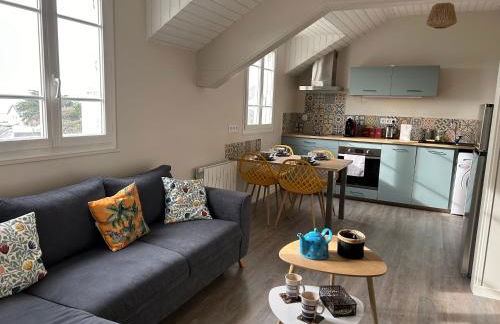 Appartement les pieds dans l'eau à Hauteville sur mer - Foto 1