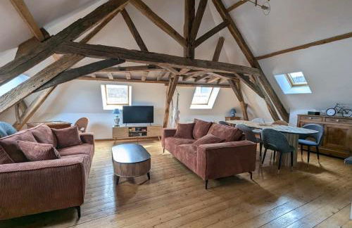 Appartement comble en centre ville de Bellême - Foto 1