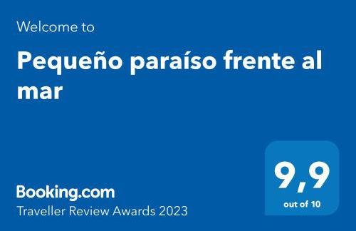 Pequeño paraíso frente al mar Playa Chica - Foto 4