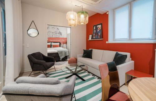 SUITE SARTRE : au cœur de la Rive Gauche, neuf, design, 2/4 personnes - Foto 1