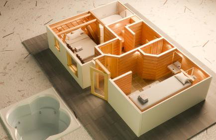 Cosy 4 bedroom chalet with hot tub (Chalet Velours) - Foto 4