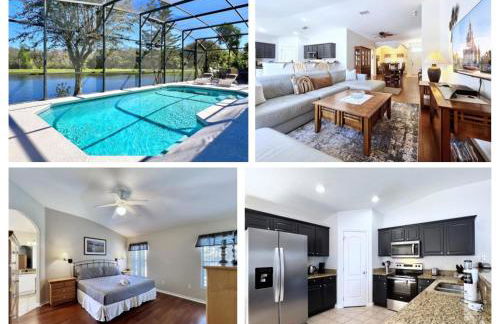 Lovely Lakeside 4-Bed Pool Home at Villa Sol-3125 - Foto 1