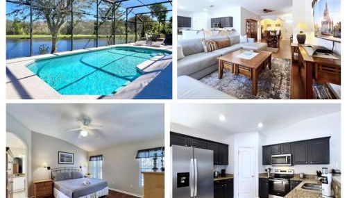 Lovely Lakeside 4-Bed Pool Home at Villa Sol-3125 - Foto 1