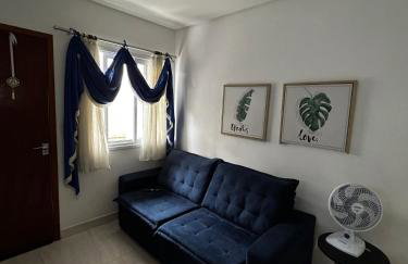 Apartamento em Condomínio Beverly Hills Praia de Vista Linda - Bertioga com Estacionamento e Piscina - Foto 3