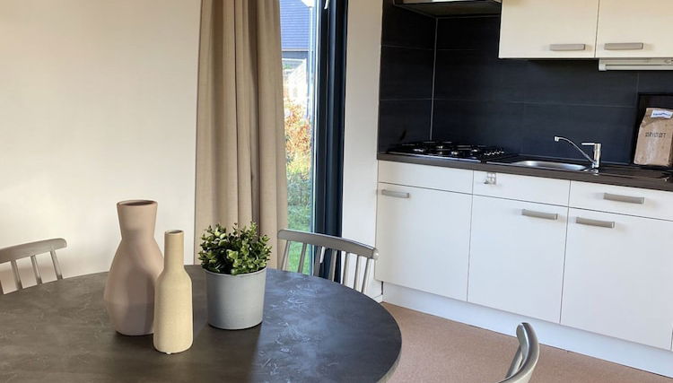 Chalet in Friesland Near Alde Feanen Park - Foto 1, Cocina privada