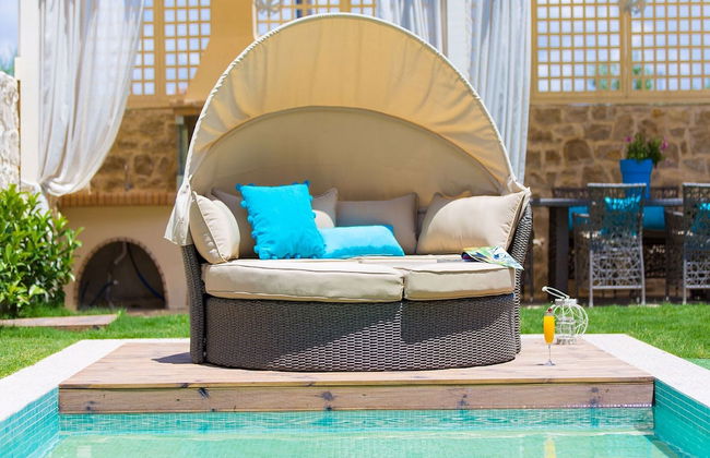 Blue Stone Pool Villa Crete Sea View - Photo 21