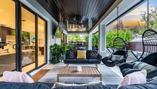 Casa Monstera Heated Saltwater Pool Game Room Golf - Foto 3, Garden, Garden view