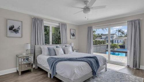 New Royal 80ft Waterfront Wlk2Beach HotPool Spa KitchenBBQ - Foto 5