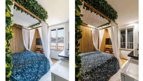 Proche Paris - Style Bali 350 m gare Mantes - Foto 2