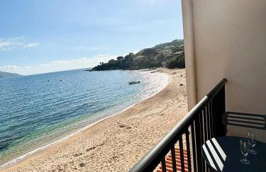 A 20min d AJACCIO, Grand studio 3 personnes - pieds dans l'eau - accès direct plage - vue mer exceptionnelle - Foto 2