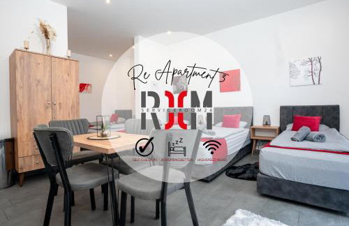 Serviceroom24 - Apartment 3 in Recklinghausen Hoch WLAN - Smart-TV - 24-7 Check-in und Küche - Foto 1