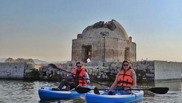Pagayez sur le barrage de Purísima