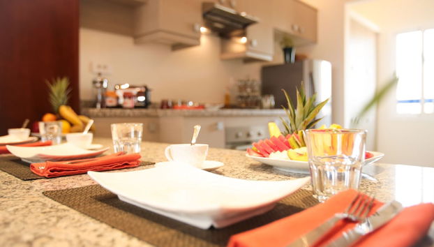 Essbereich im Zimmer