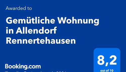Gemütliche Wohnung in Allendorf Rennertehausen - Foto 2