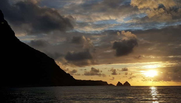 Coucher de soleil à Fernando de Noronha