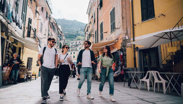 A spasso per le vie di Manarola