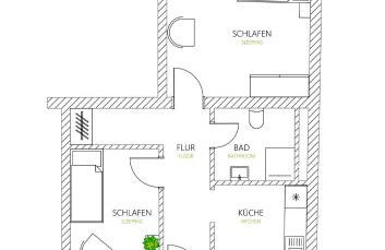 Glück Auf Appartements Kaiserstraße Mülheim - Foto 27