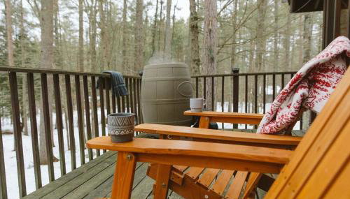 ADK Forest Cabin near Lake Placid with Hot Tub and Ice Bath - Foto 4