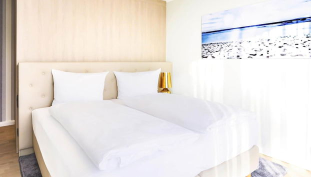 Apartments in the Maremuritz Yachthafen Resort, Waren an der Muritz - Foto 3, Habitación