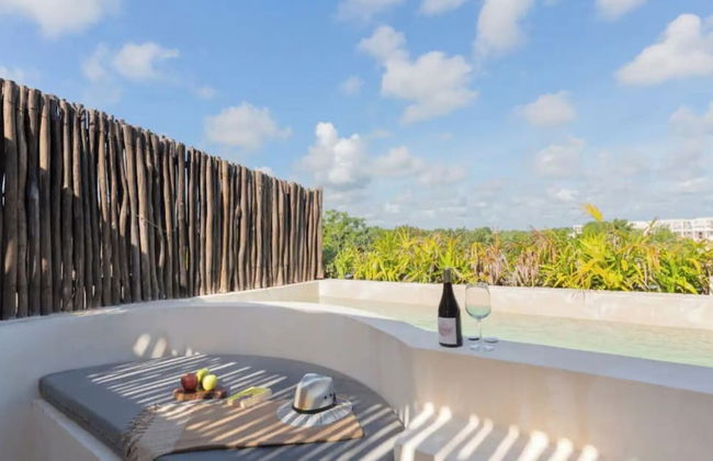 Luxury Penthouse in Aldea Zama, private pool and rooftop, 24 7 security in a gated community - Photo 52