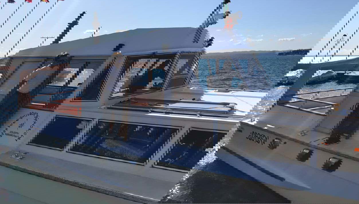 Listos para embarcar y surcar las aguas del lago de Garda