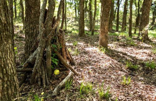 Hobbit Treehouse with Waterfall on the Brazos River for Glamping in Texas - Foto 38