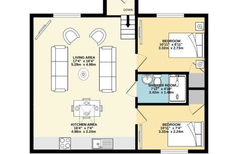 Garden Lodge With Parking By My Getaways - Foto 8