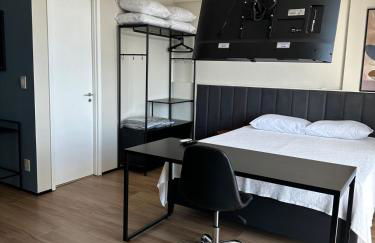 Studio moderno com vista incrível e garagem - Foto 37