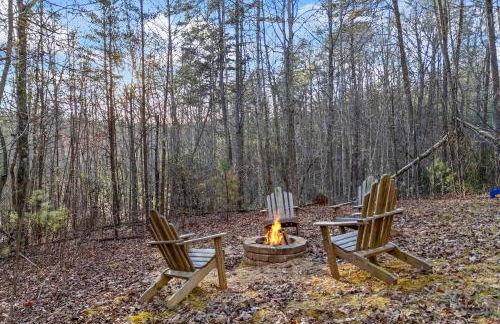 Mountain Cabin Fireplace Views Fire Pit - Foto 47