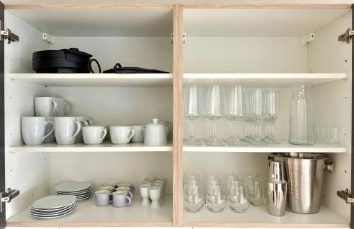 HyggeLiving - DELUXE - 90qm - Balkon - Gartenblick - 55 Zoll TV - Boxspringbetten - Hunde - Kinder - Fahrradkeller - Foto 45