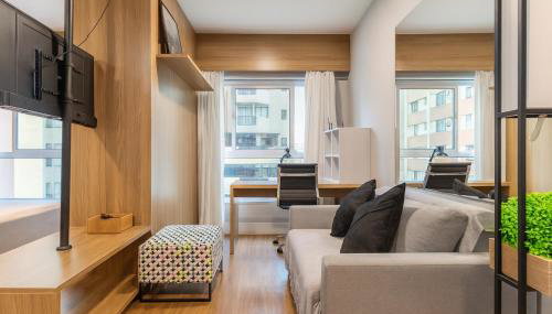 601B Studio LifeSpace, Elegância e Conforto no Batel CWB - Foto 5