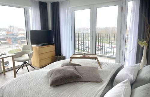 Helles Apartment über den Dächern Rostocks - Foto 5