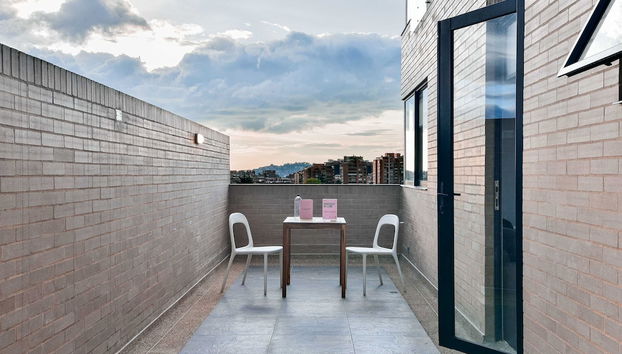 w Splendid Loft w Perfect Terrace in Usaquen - Foto 3, Habitación