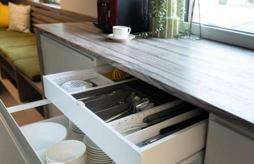 HOUSE 756 MAINZ - DESIGN-FERIENHAUS, 4 Schlafzimmer, 3 Bäder, SAUNA & Kamin - Foto 19