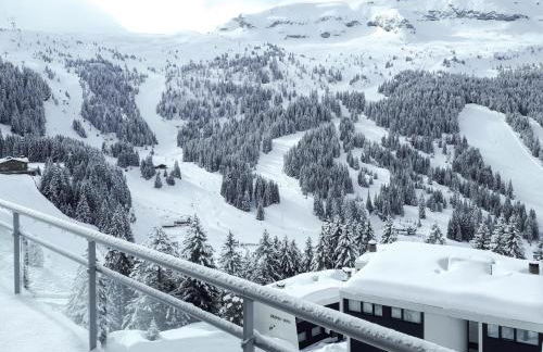 Penthouse 3-bedroom apartment, mountain views, large terrasse, piste access - Photo 73