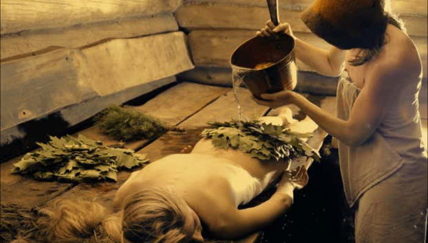 Disfrutando de un masaje tradicional