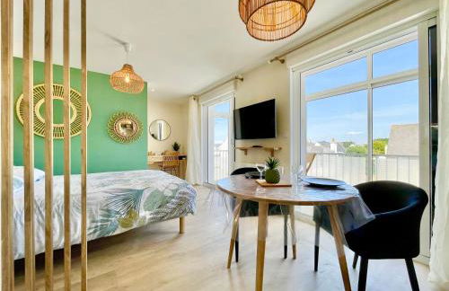 Le Phare Ouest - 80 m De La Mer - Vue Océan Sur Le Balcon - Entièrement Rénové - Internet Haut Débit - NOUVEAU - Foto 1