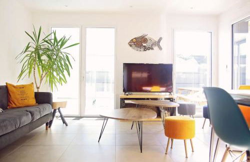 Villa de la plage des Amiets #piscine intérieure privée# les pieds dans l'eau - Foto 21