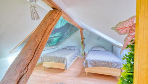 Confort et Nature, Duplex Idéal à Jouy-en-Josas, Parking gratuit, 25 mn orly, 10 mn Versailles - Foto 4