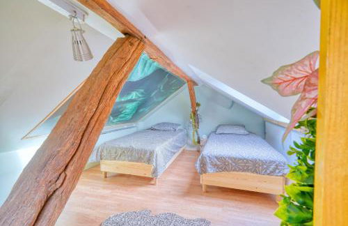 Confort et Nature, Duplex Idéal à Jouy-en-Josas, Parking gratuit, 25 mn orly, 10 mn Versailles - Foto 4