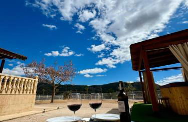 La casica de madera con Jacuzzi exterior y barbacoa - Foto 14