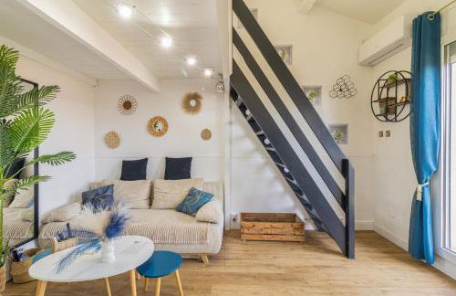 T2 MODERNE VUE MER LES SABLETTES CLIM- WiFi- PARKING - Foto 3